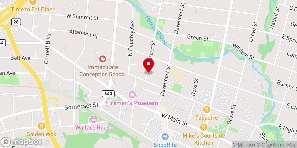 Map showing location of Iglesia Cristiana Vida Integral