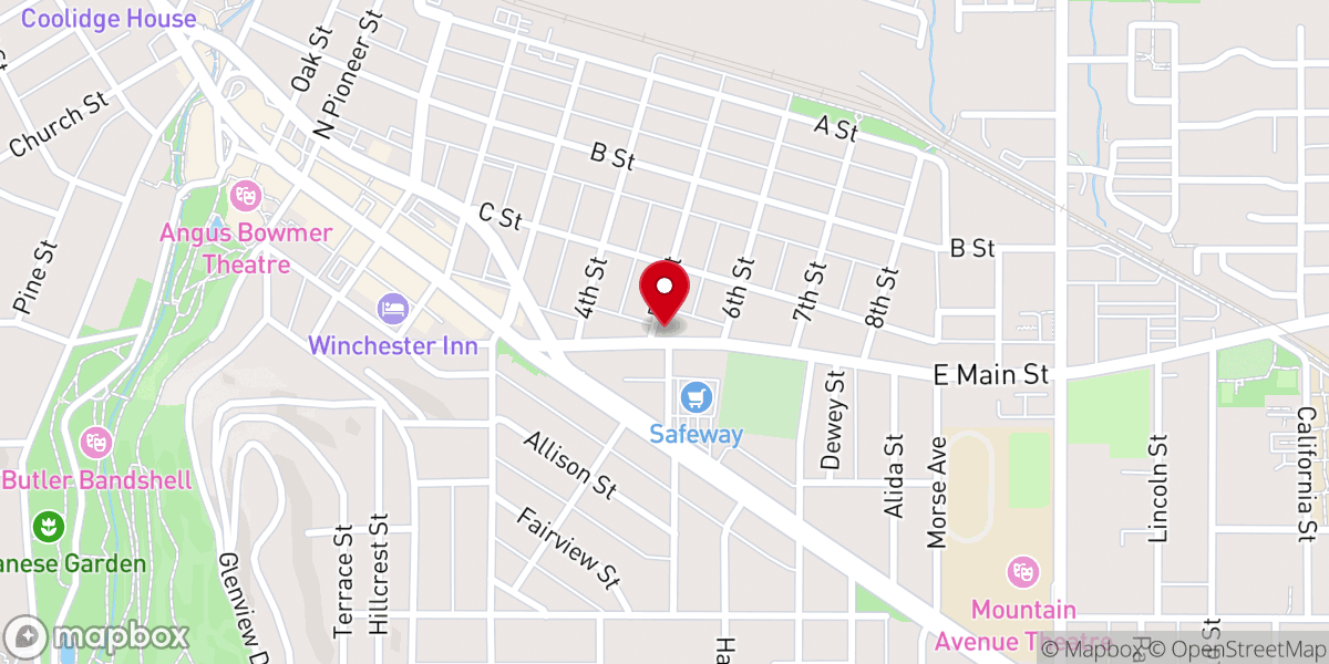 Map showing location of Shepherd's Way