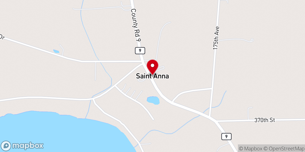 Map showing location of Immaculate Conception Catholic Church