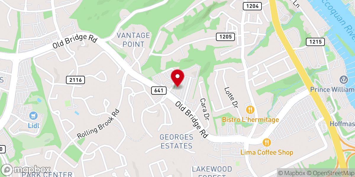 Map showing location of NOVA Hub