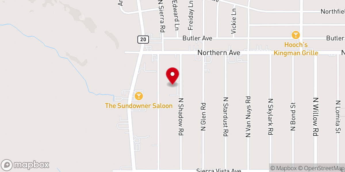 Map showing location of Connection Point Church