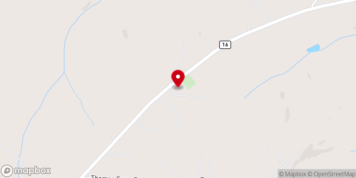 Map showing location of Friendship AME Church