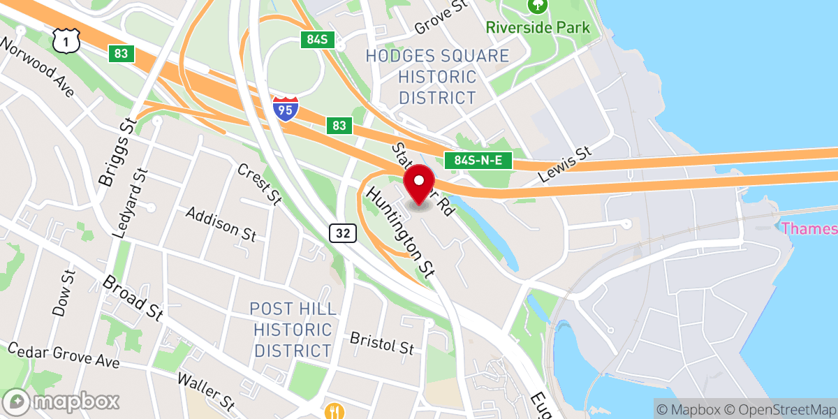 Map showing location of St Peter & Paul Polish Cath