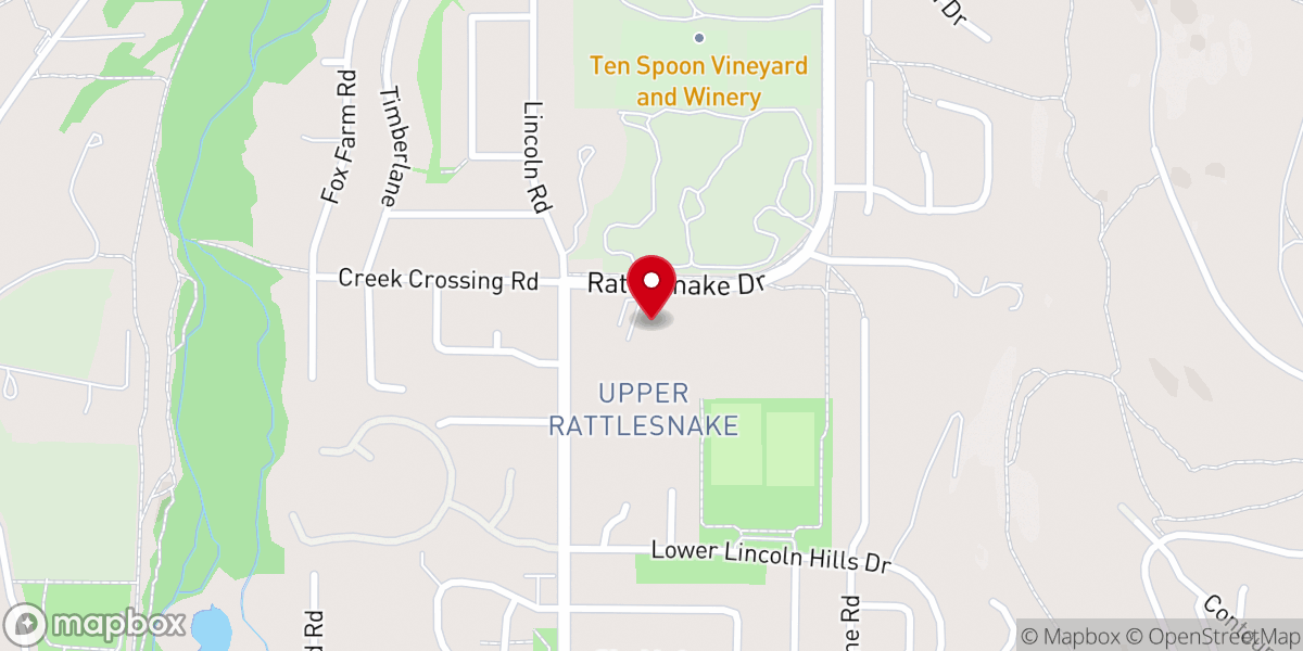 Map showing location of Messiah Lutheran Church