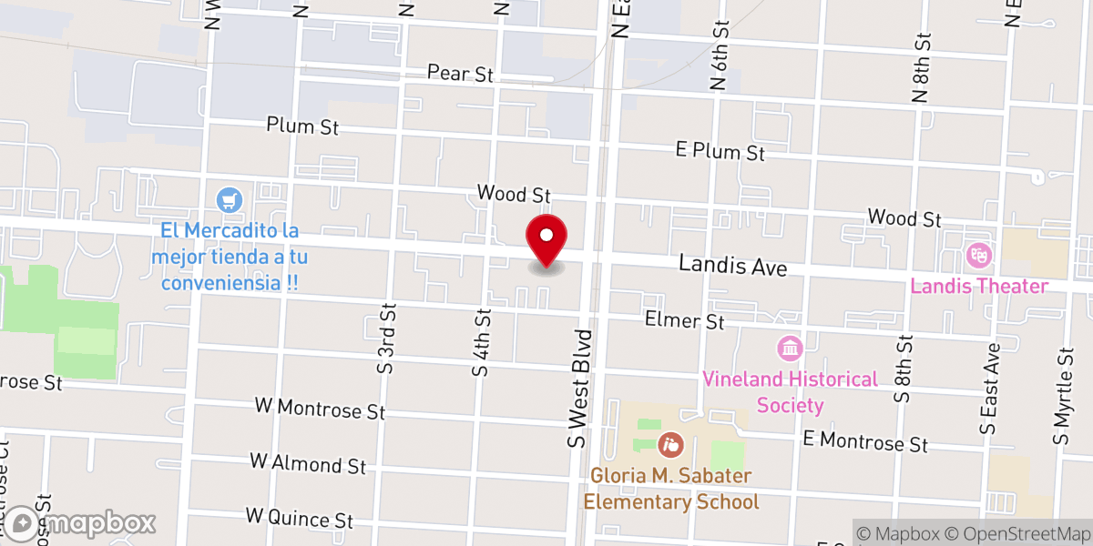 Map showing location of The Embassy House of Zion