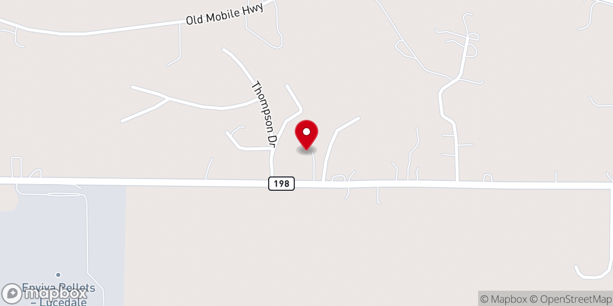 Map showing location of Church of the Lord