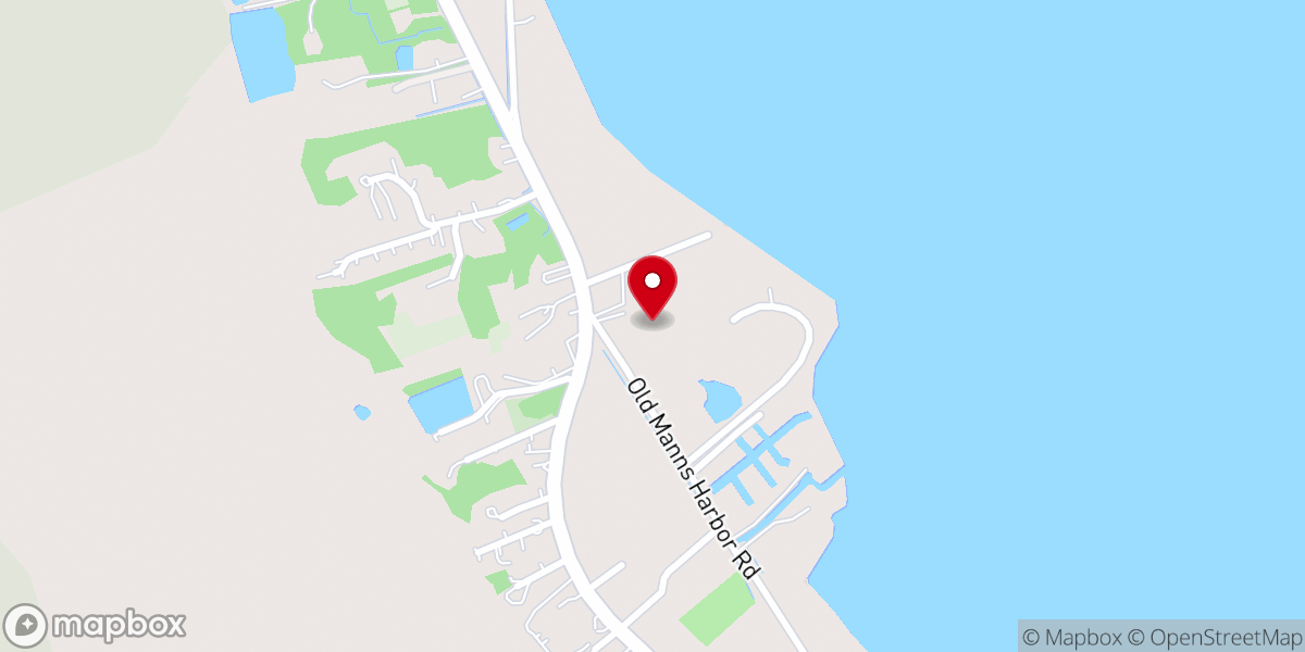 Map showing location of Harbor Light Church