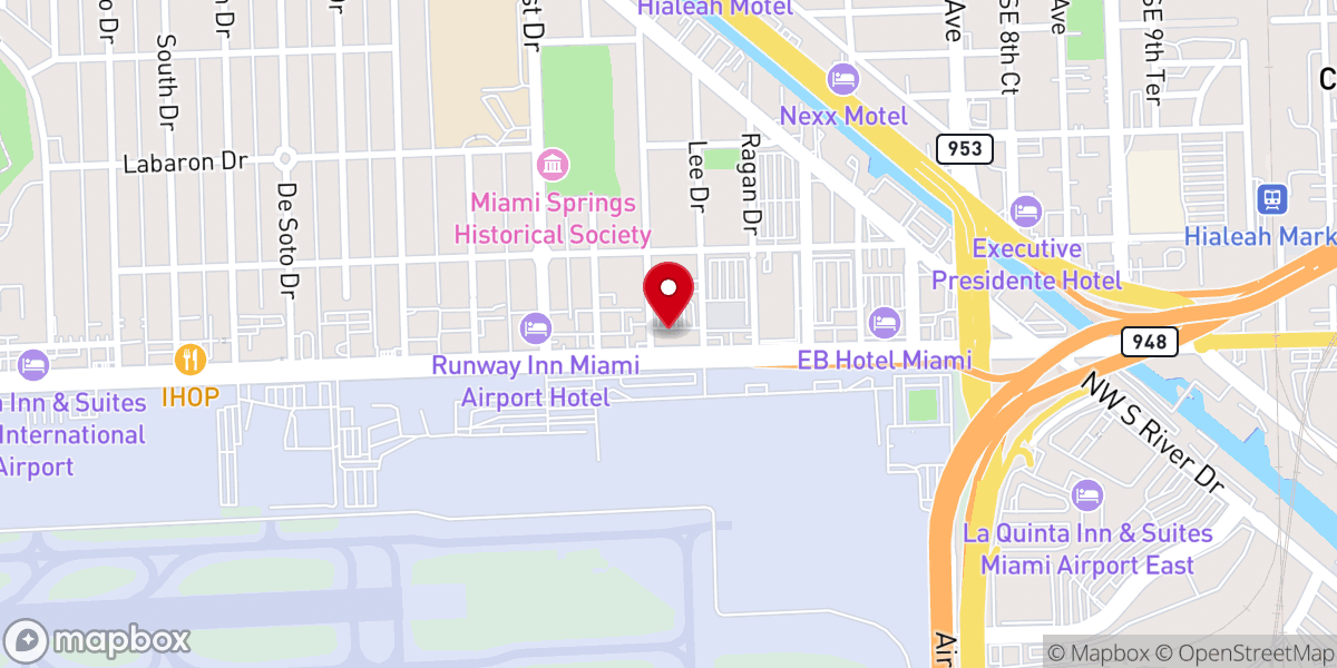 Map showing location of Ministerio Sobre Sus Pasos