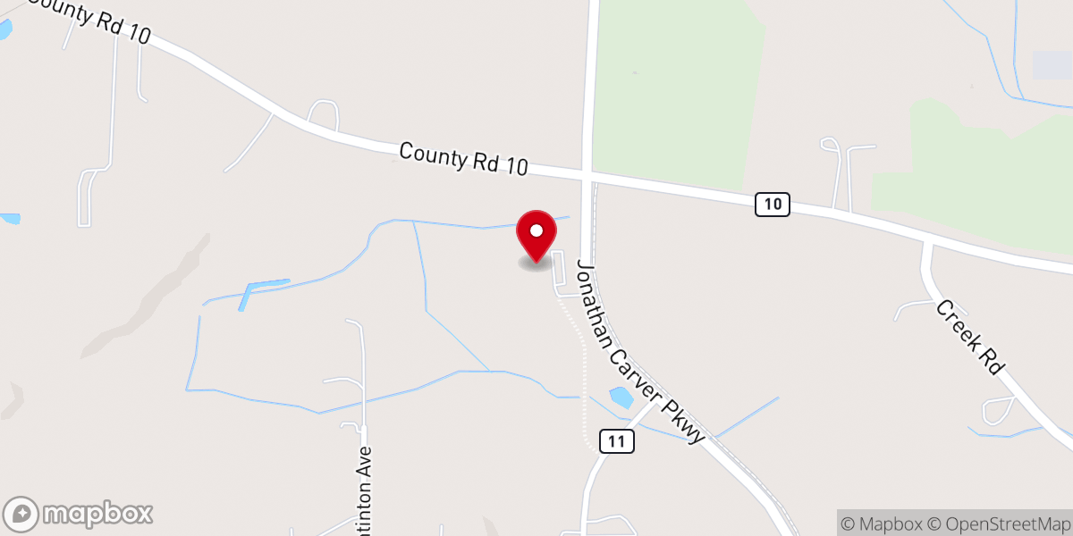 Map showing location of Westbrook Community Church