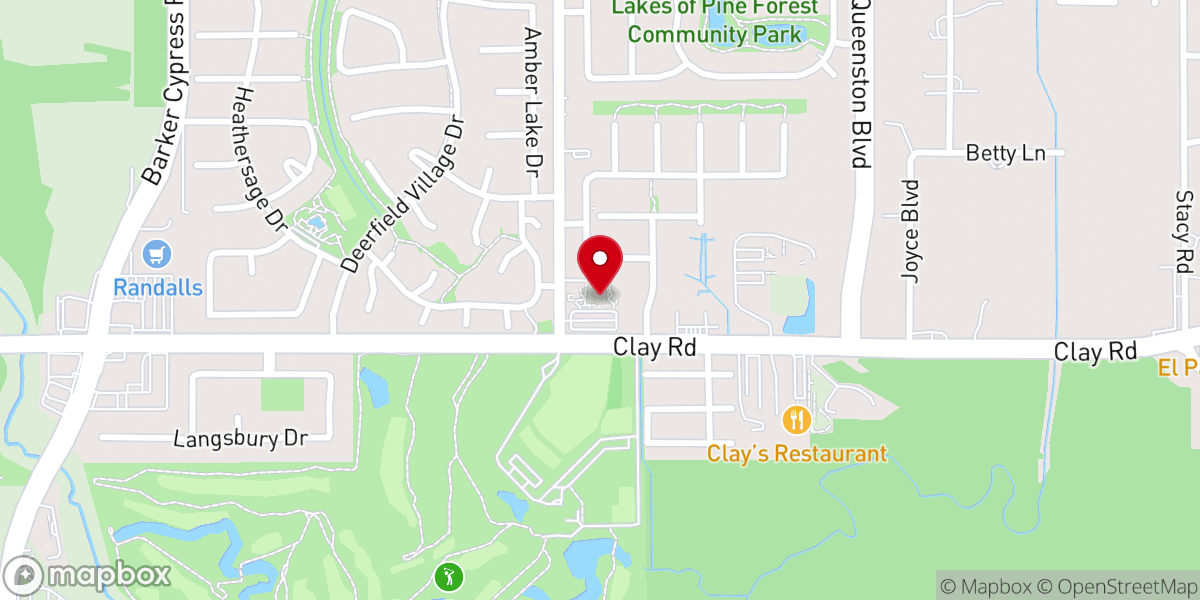 Map showing location of Ashton Gardens | West Houston