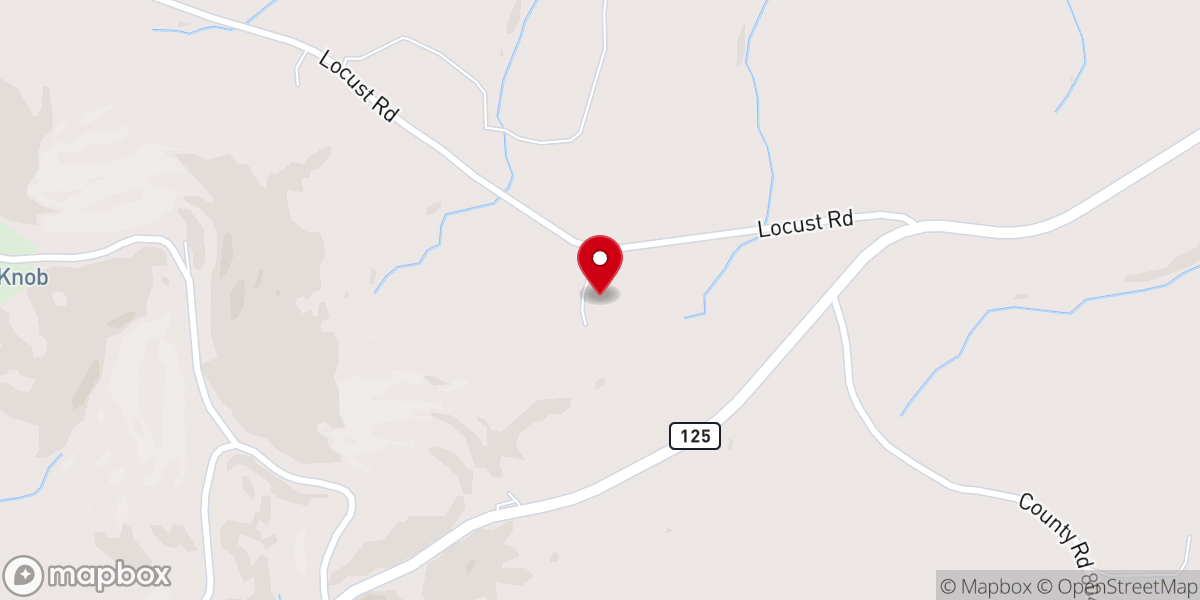 Map showing location of Peel Full Gospel Church
