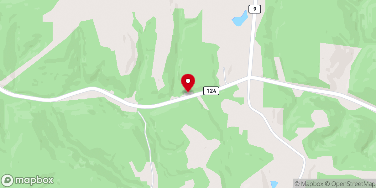 Map showing location of Uncle Joes Chapel