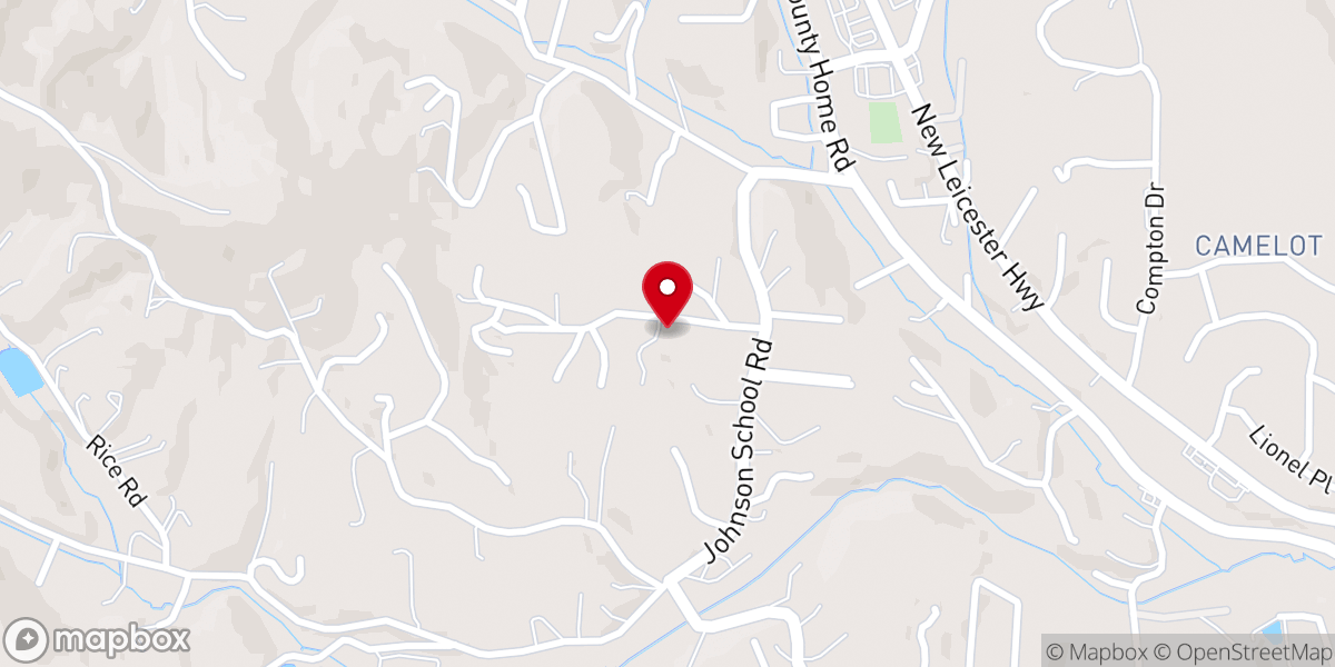 Map showing location of Happy Valley Church