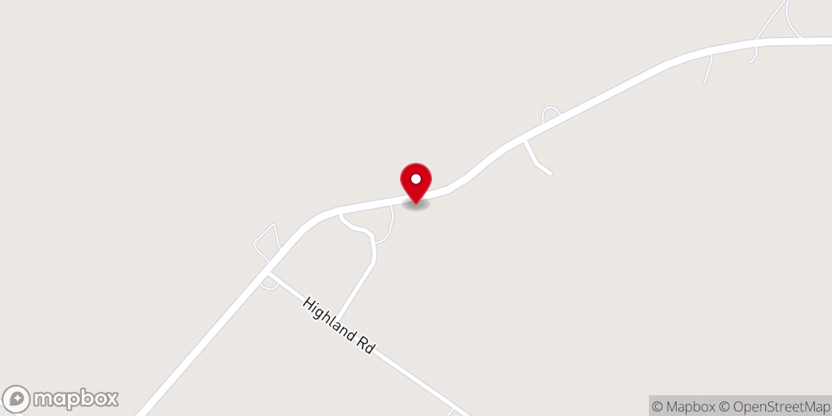 Map showing location of Oakwood Chapel