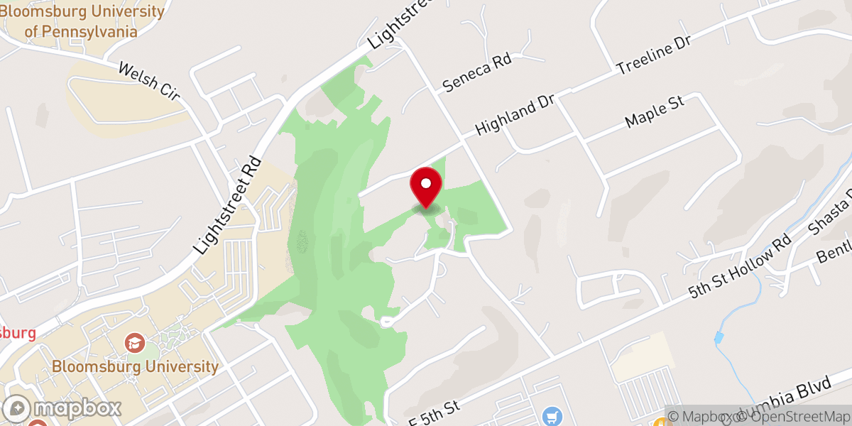 Map showing location of O Evans & Lanella H Shipman Memorial TR 007871