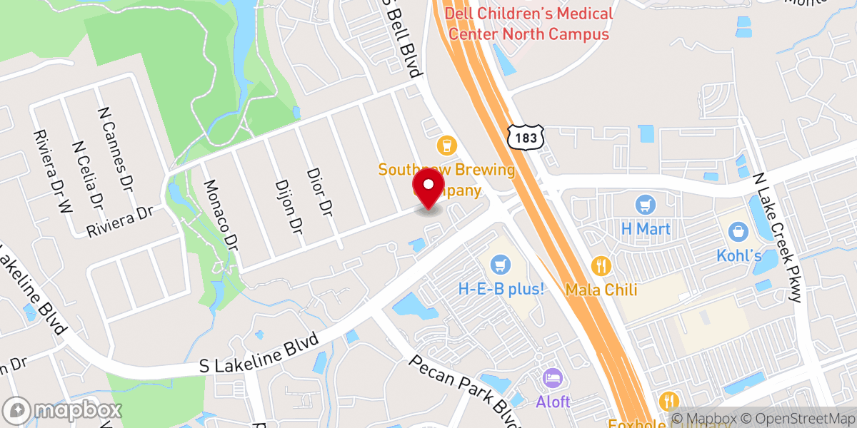 Map showing location of Saint Mary Orthodox Church