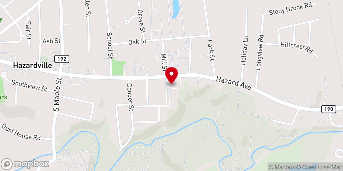 Map showing location of St. Jeanne Jugan Parish