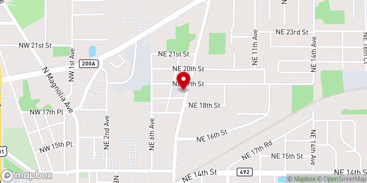 Map showing location of 1ra Iglesia Cristiana Remanente Fiel