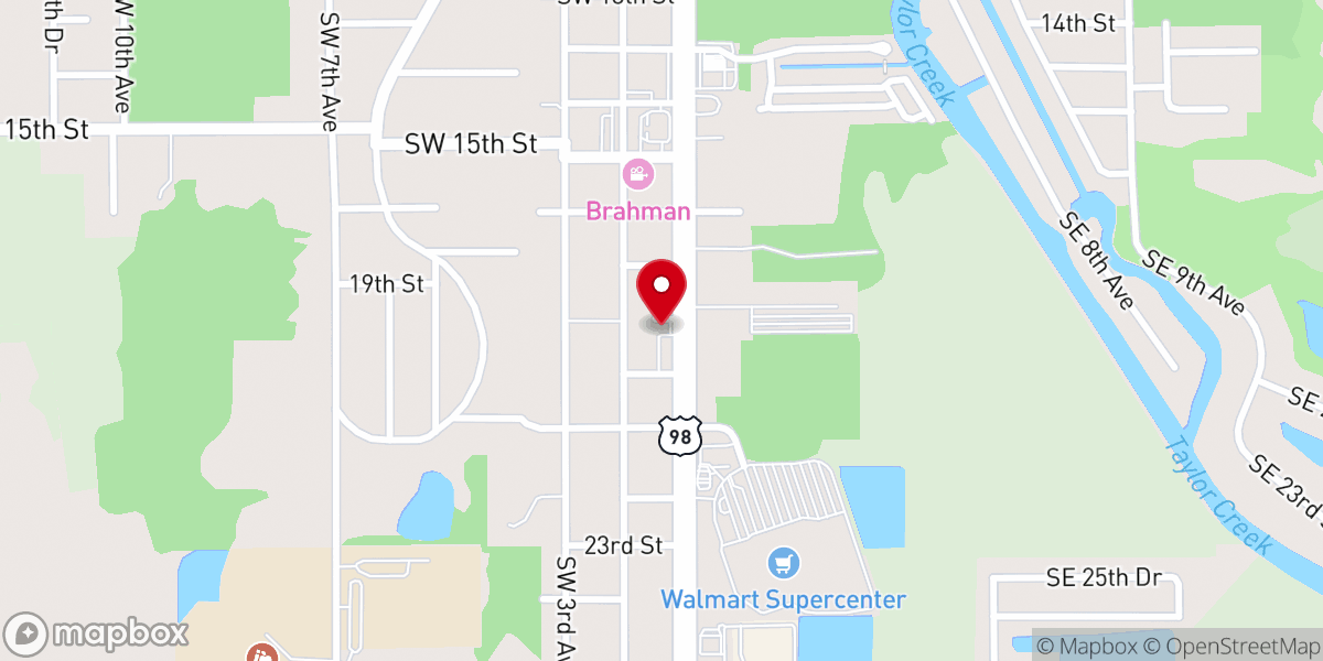 Map showing location of Oceans Unite Christian Centre Okeechobee Campus Inc