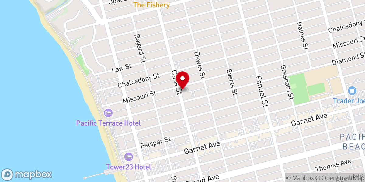 Map showing location of St Brigid Parish