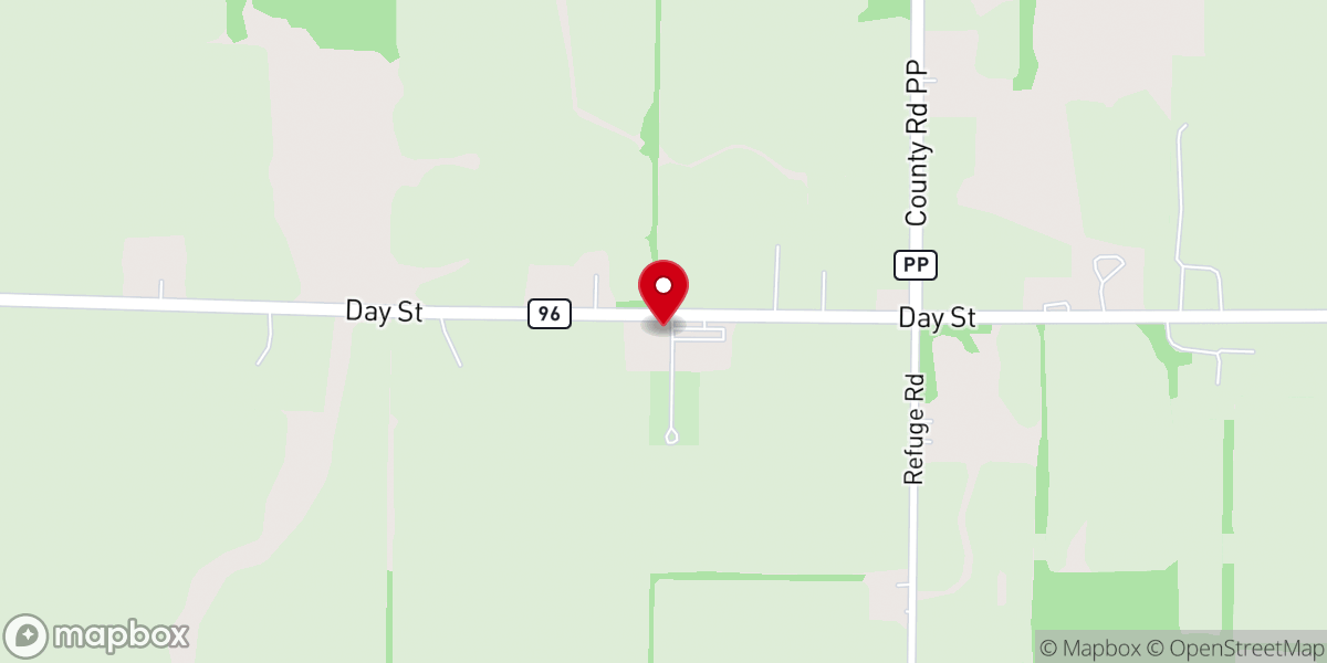 Map showing location of St Clare Parish