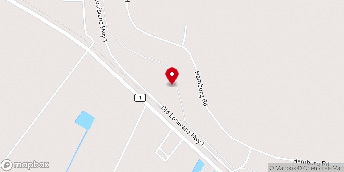 Map showing location of Hamburg, LA 71339