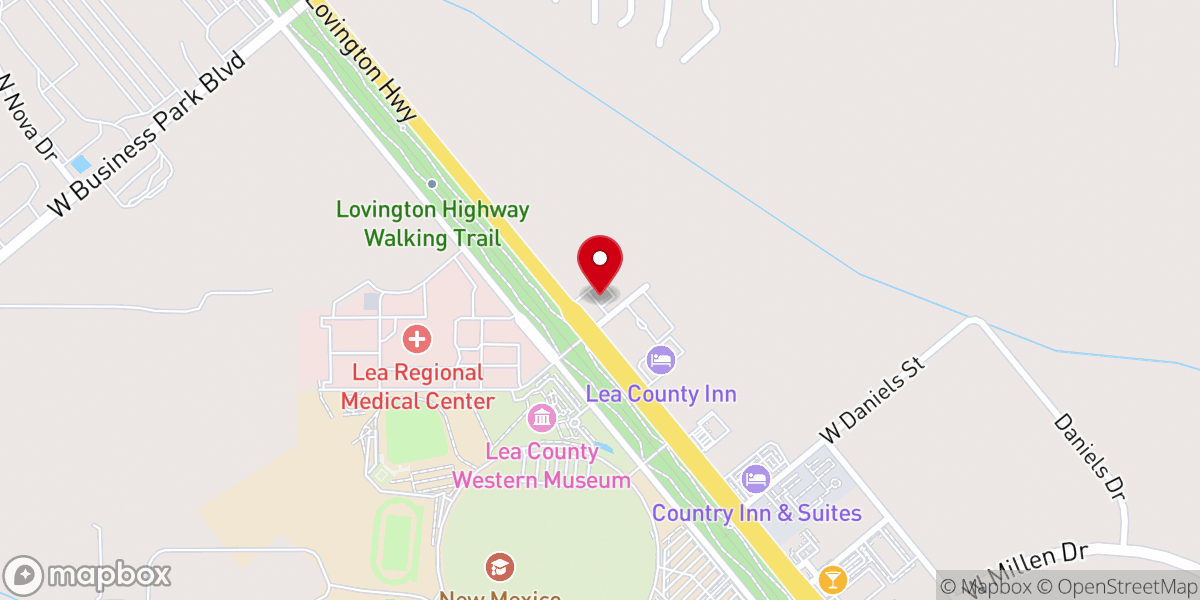 Map showing location of Fellowship Church