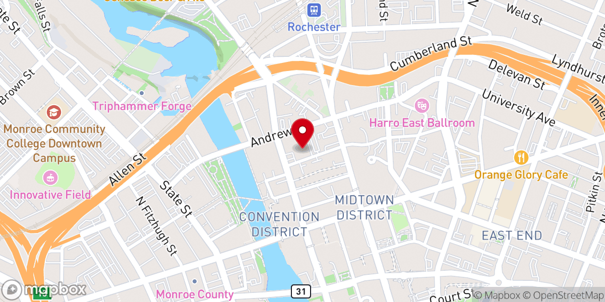 Map showing location of Our Lady of Victory / St. Joseph