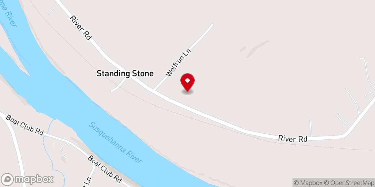Map showing location of The Oasis Church