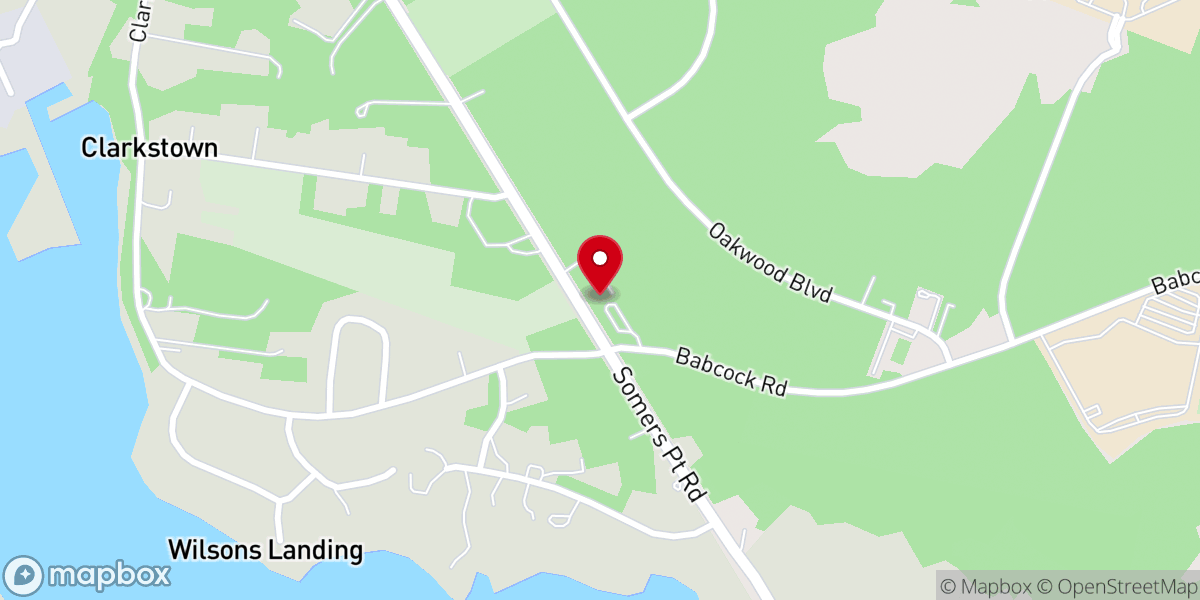 Map showing location of Wellspring Church