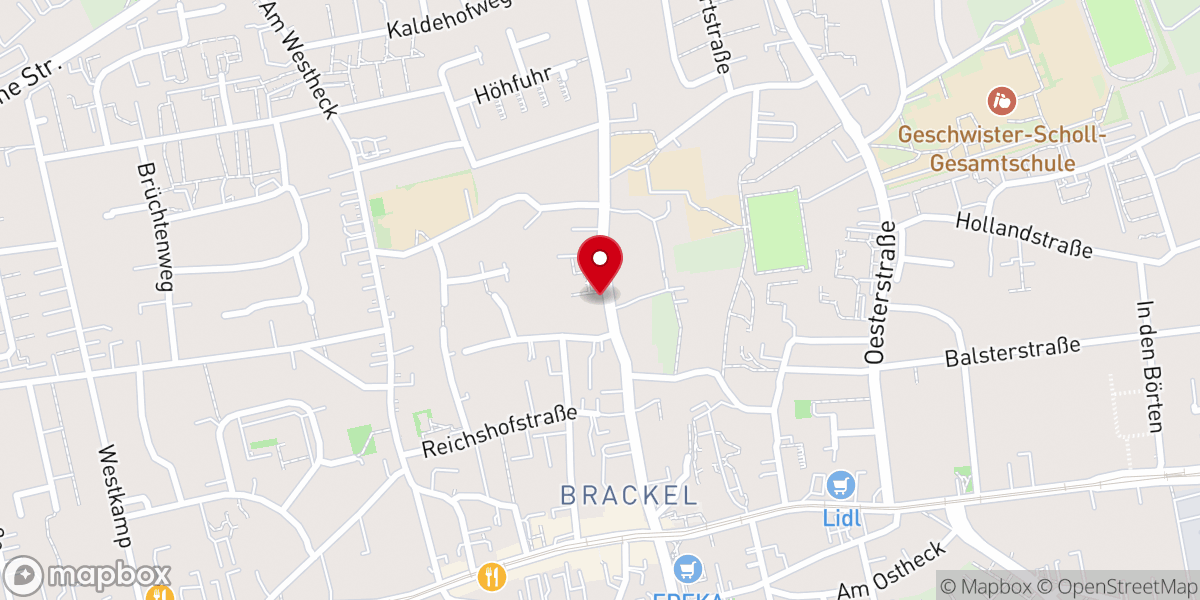 Map showing location of Katholische Kirchengemeinde St. Clemens