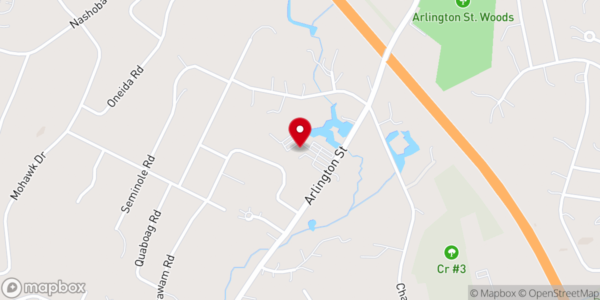 Map showing location of Apple Valley Catholic Community