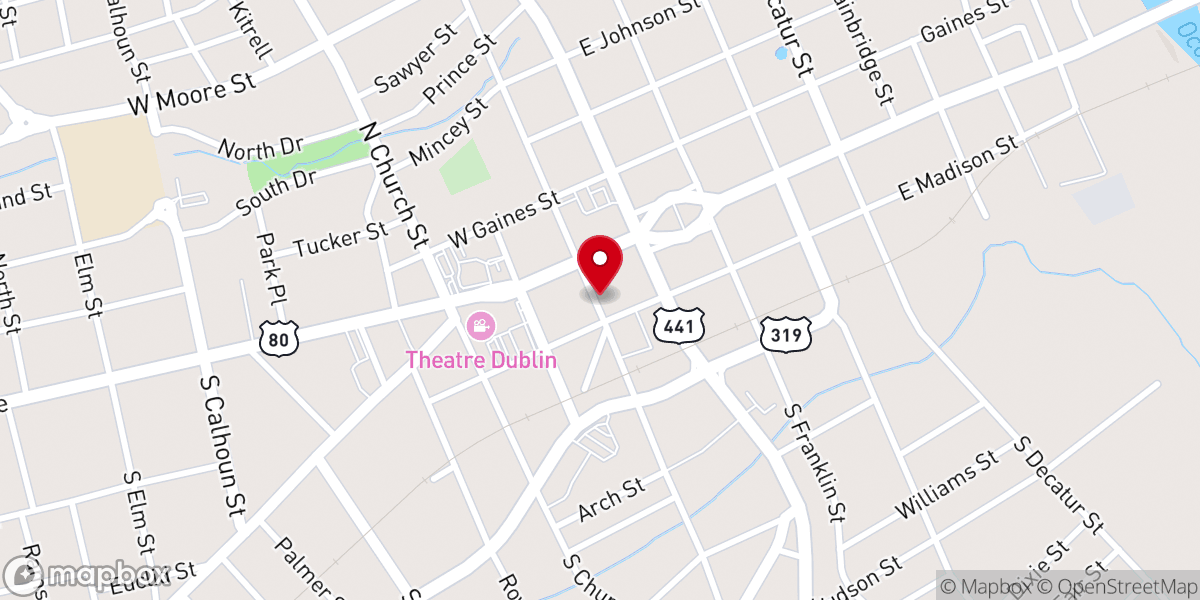 Map showing location of EC3