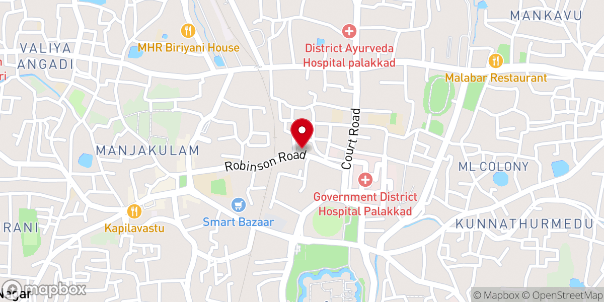 Map showing location of IPC CHURCH PALAKKAD, Light House Prayer Centre