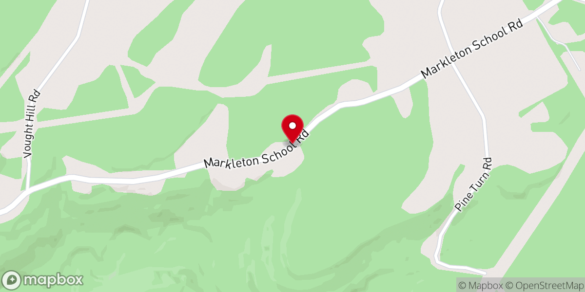 Map showing location of Mount Gospel Tabernacle