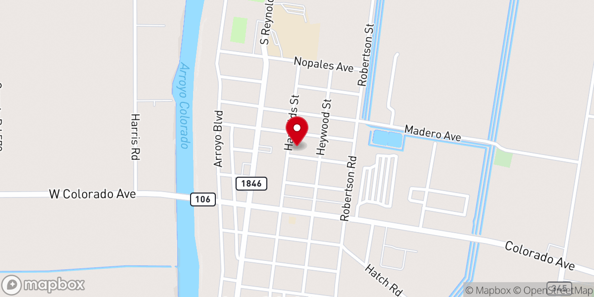 Map showing location of Saint Helen Catholic Church