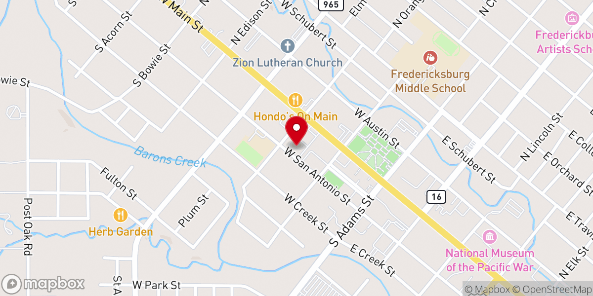 Map showing location of St Joseph's Halle