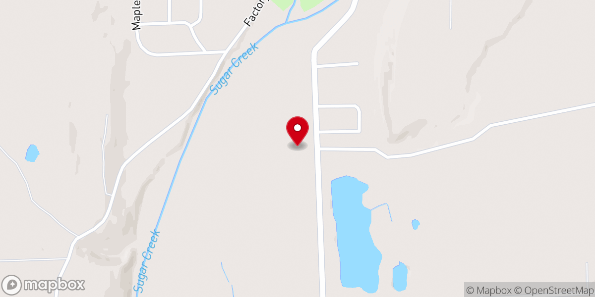 Map showing location of Community Church of God