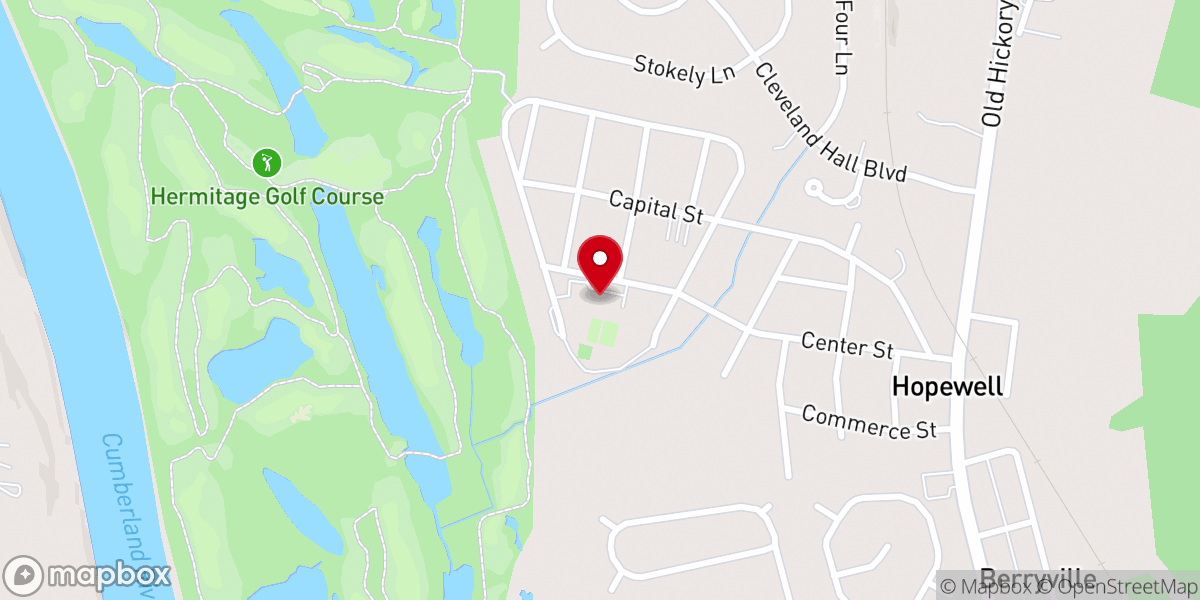 Map showing location of The Church Community for GOD