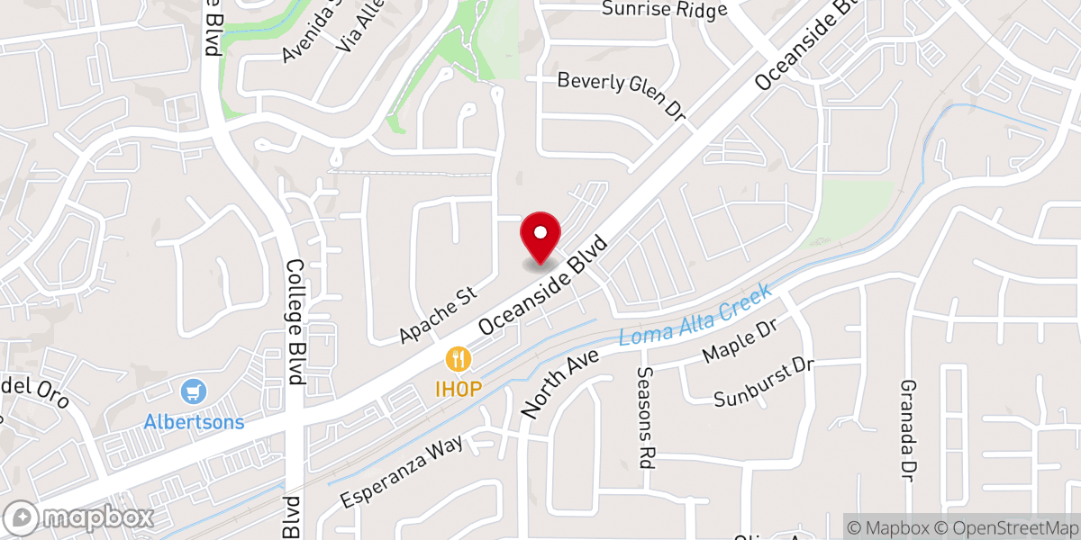 Map showing location of St. Margaret Parish Hall