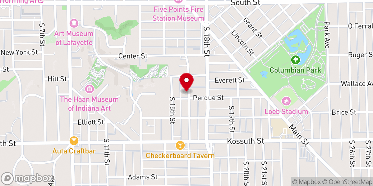 Map showing location of Abundant Love Outreach Church
