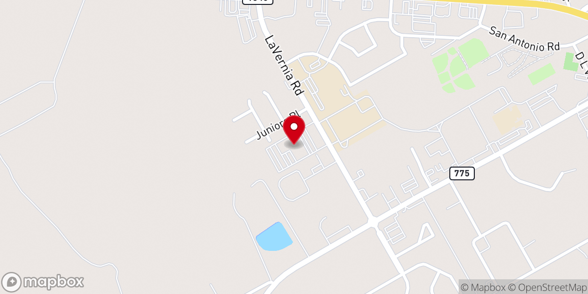 Map showing location of Grace Bible Church