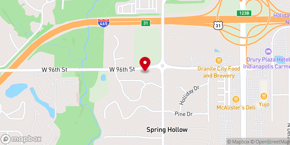 Map showing location of Northwest Assembly of God Church