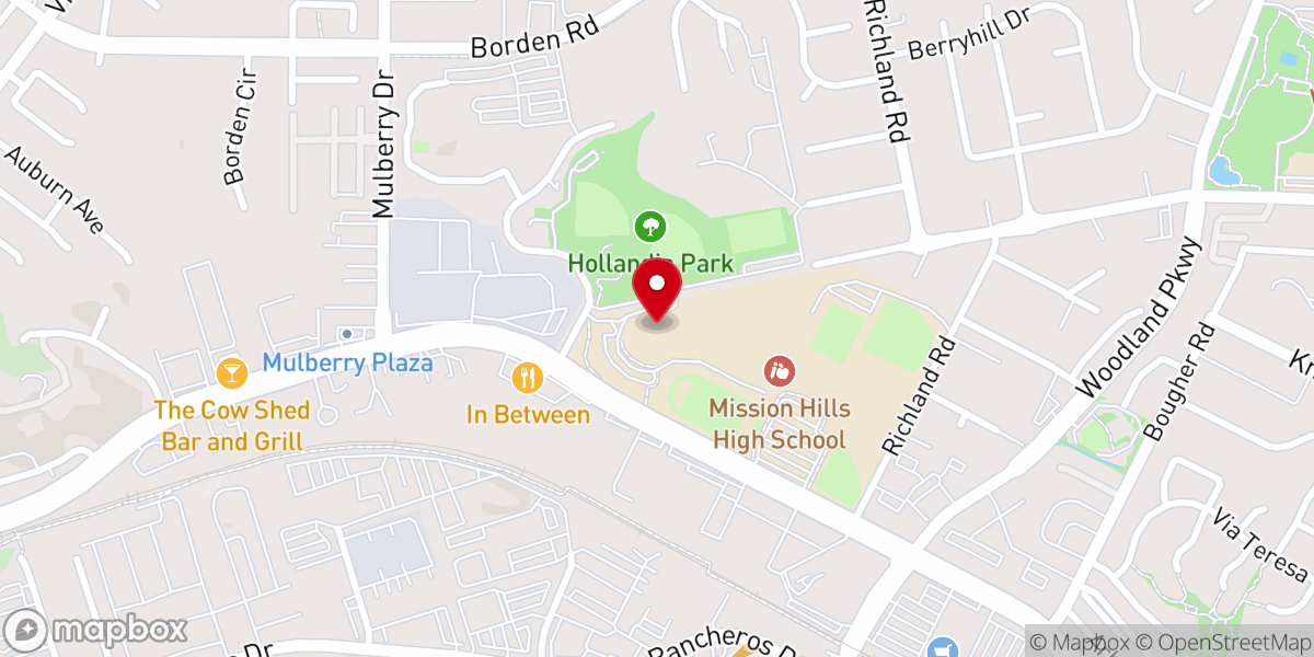 Map showing location of Discover Church