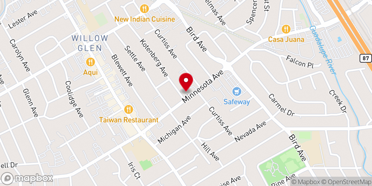 Map showing location of The Church of God