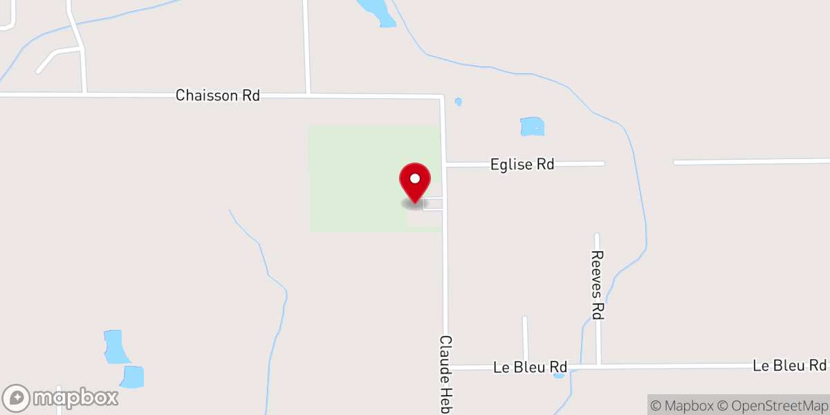Map showing location of St Joseph Chapel