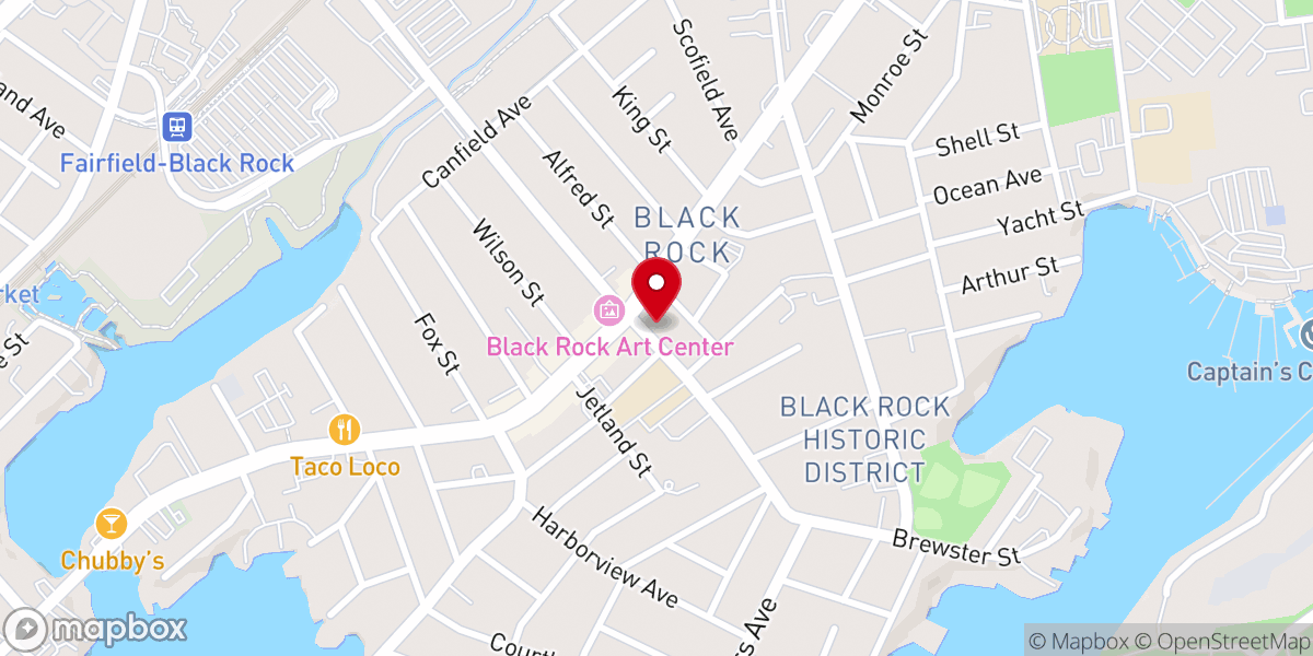 Map showing location of Saint Marks Lutheran Church