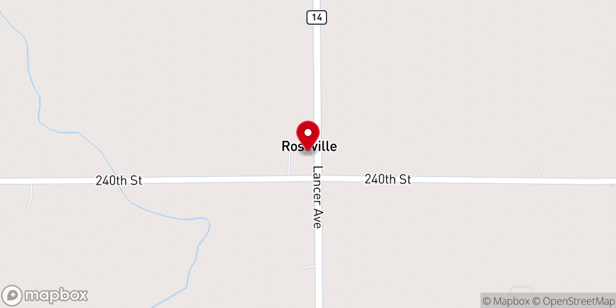 Map showing location of St Mary Catholic Church