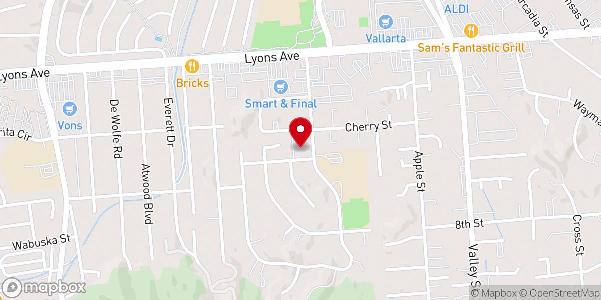 Map showing location of The Church of Jesus Christ of Latter-day Saints