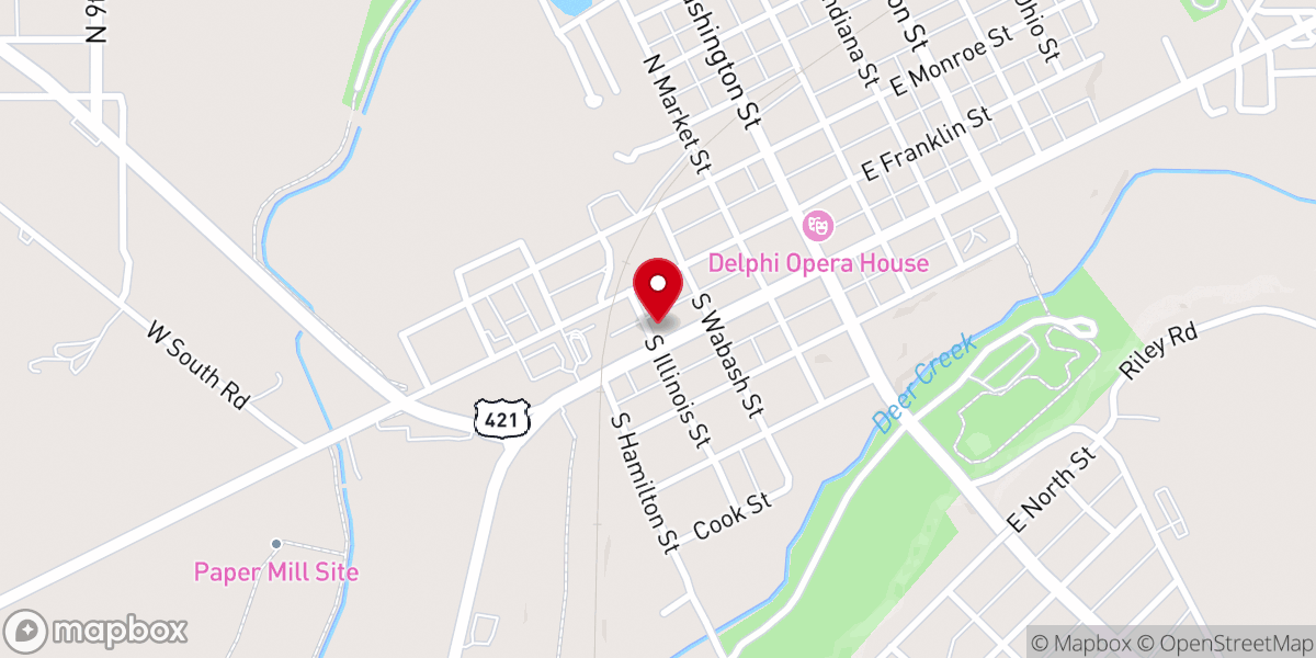 Map showing location of The Chapel Gallery